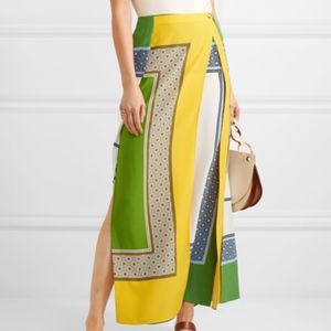 TORY BURCH Clarice printed silk skirt NWT